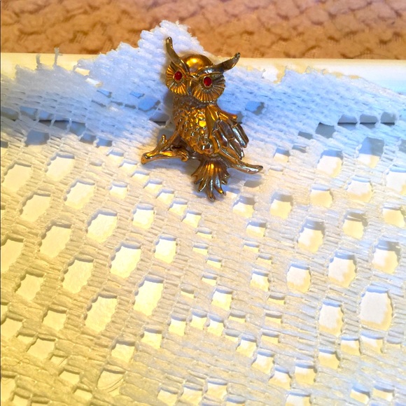 Jewelry - Owl pin. Vintage